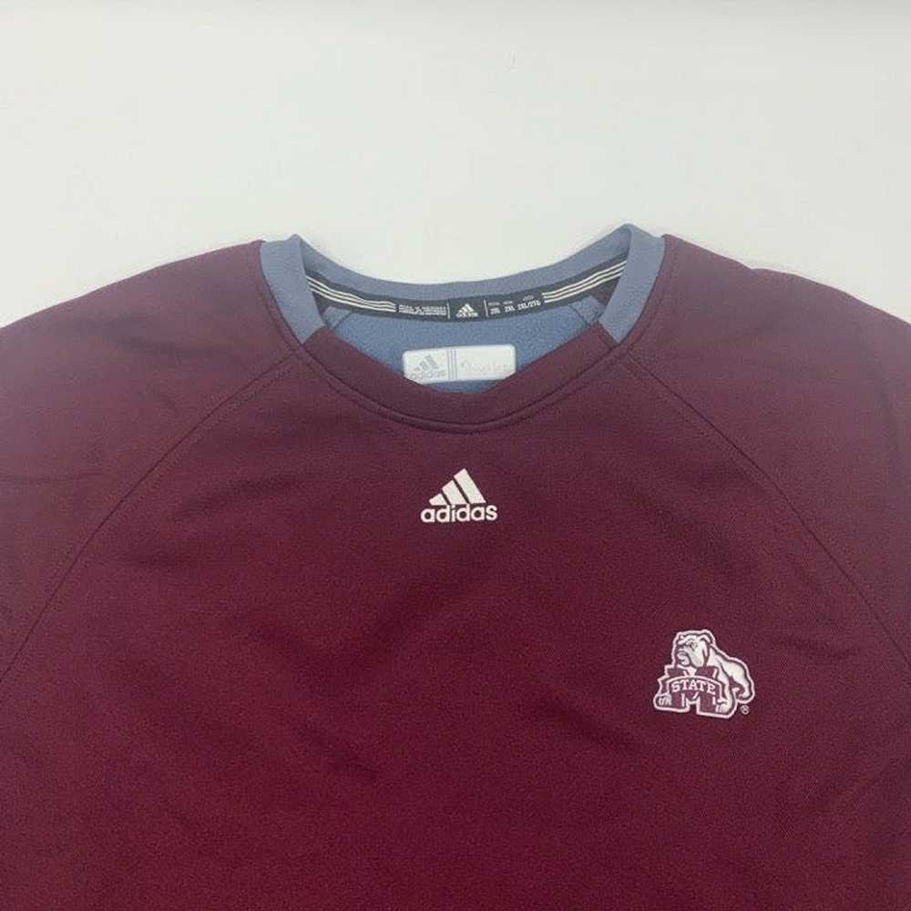 Adidas Mississippi State Bulldogs pullover 2XL - image 2