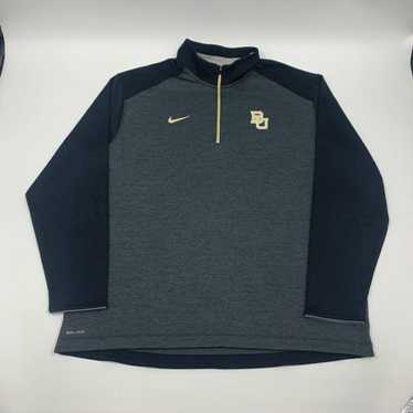 Nike × Sportswear Nike Baylor Bears 1/4 Zip Pullo… - image 1