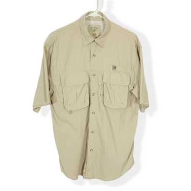 Reel Legends Saltwater Mens Size XL Short sleeve Button down Fishing shirt