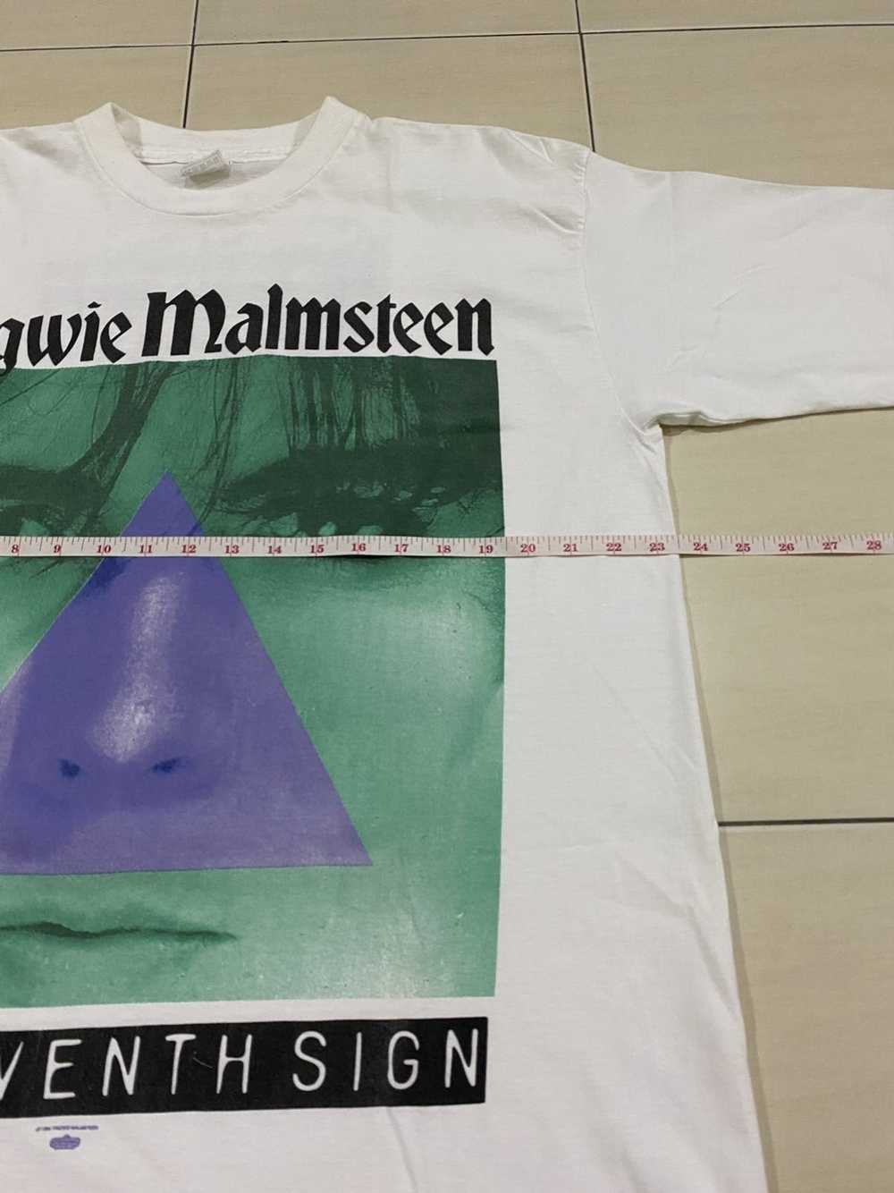 Band Tees × Vintage Rare Vintage Yngwie Malmsteen… - image 10