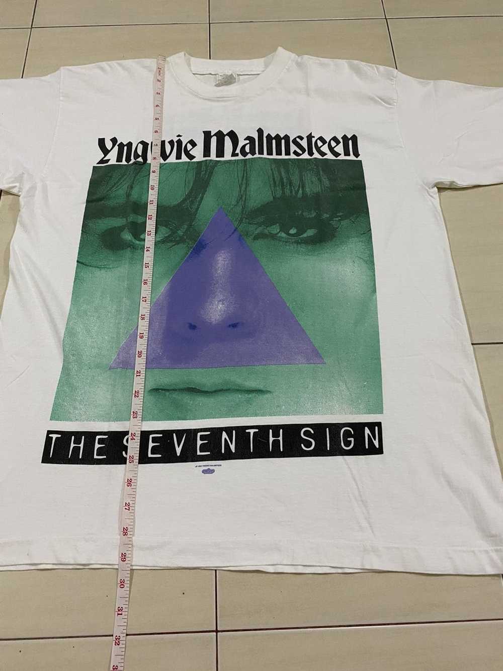 Band Tees × Vintage Rare Vintage Yngwie Malmsteen… - image 11