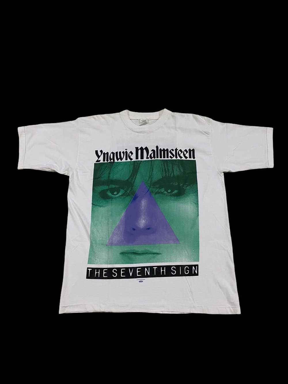 Band Tees × Vintage Rare Vintage Yngwie Malmsteen… - image 1