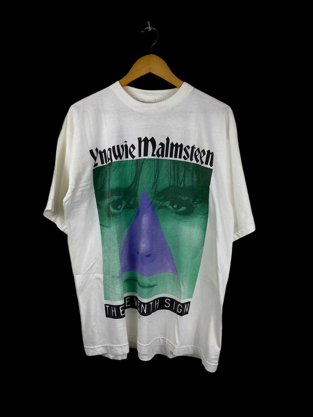 Band Tees × Vintage Rare Vintage Yngwie Malmsteen… - image 2