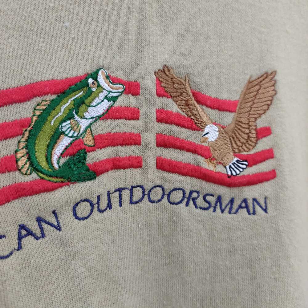 Vintage Vintage All American Outdoorsman Sweatshi… - image 6