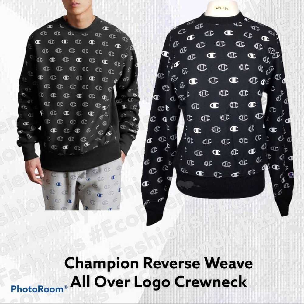 Champion Champion Reverse Weave All Over Logo Cre… - image 1
