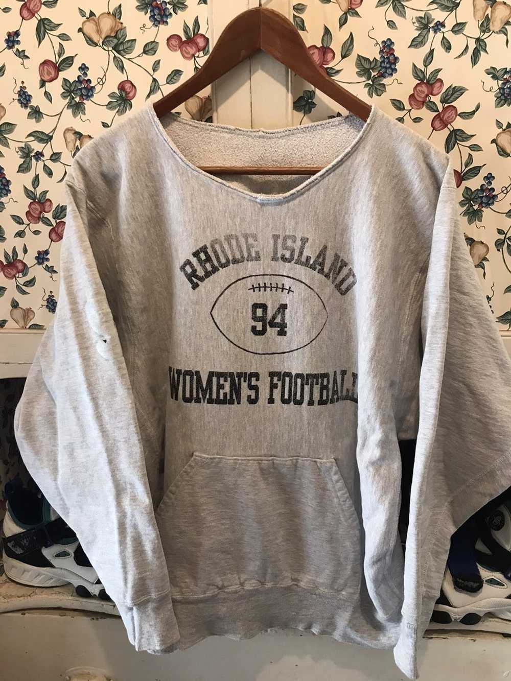 Vintage Vintage 80s Rhode Island Women’s Football… - image 1