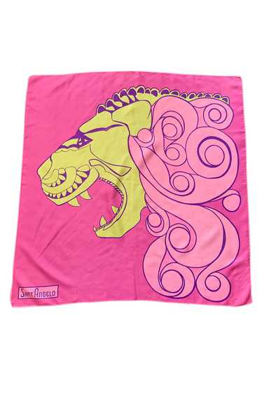 GIORGIO SANT ANGELO PINK PANTHER SCARF - image 1
