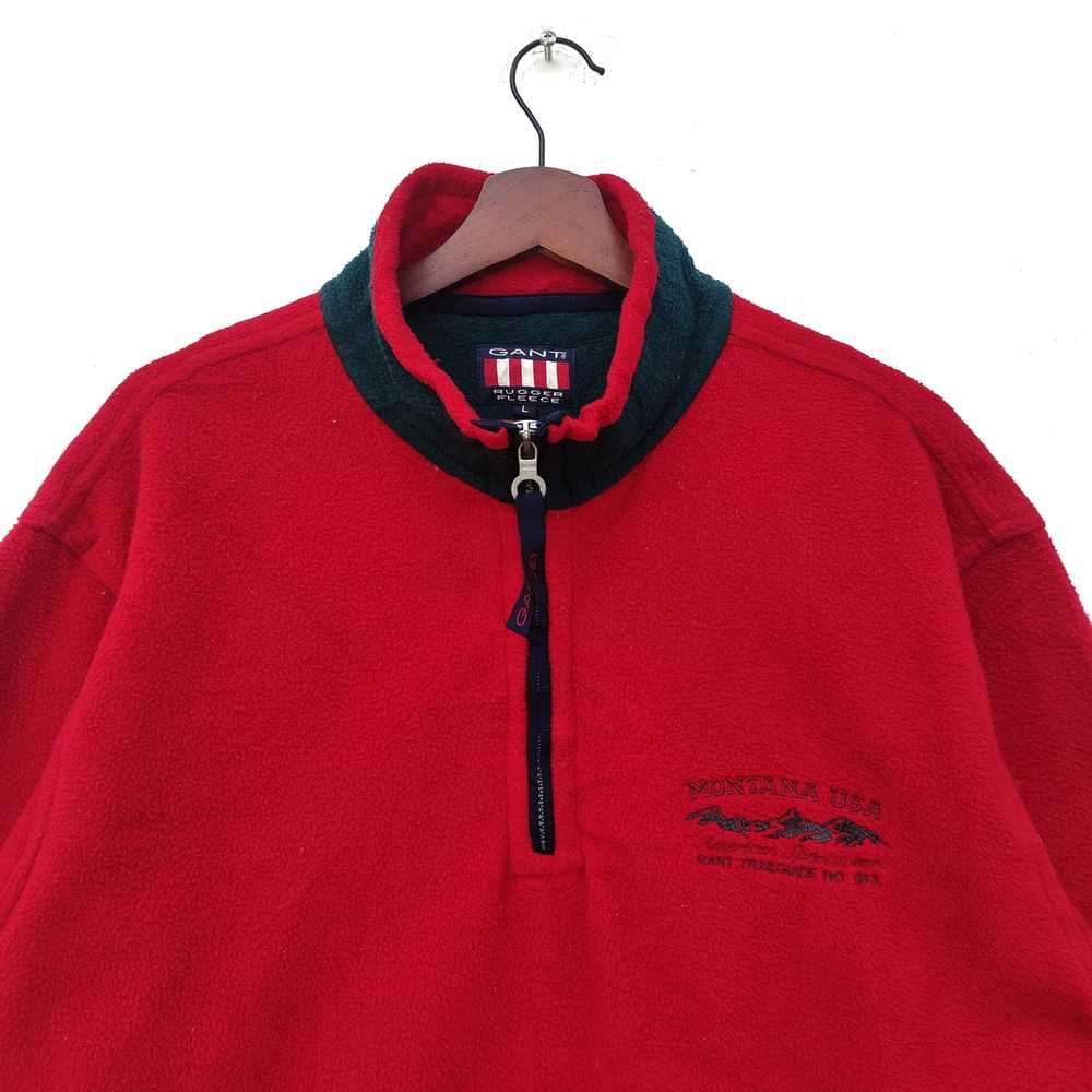 Japanese Brand Gant Rugger Fleece Sweatshirt - image 4