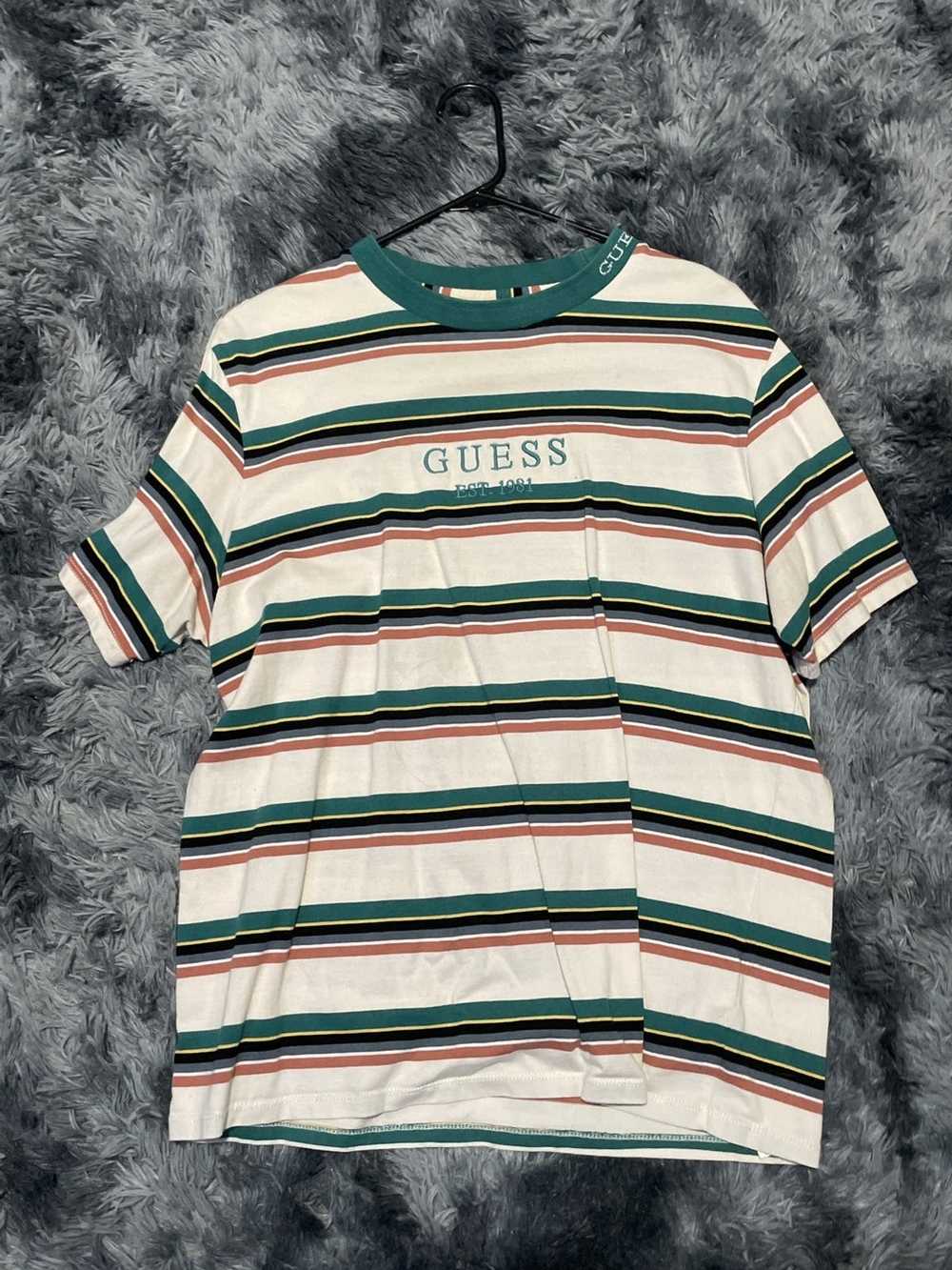 Guess Striped guess tee - image 1