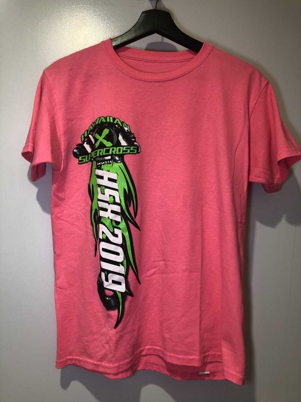 Streetwear Hawaiian Supercross 2019, Pink T-shirt - image 1