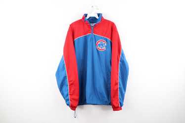 Chicago Cubs Antigua Victory Chenille Pullover Hoodie - Heather