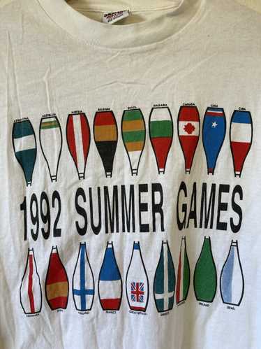 Vintage VNTG 90s Summer games tee - image 1