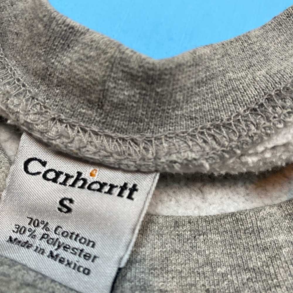 Carhartt × Vintage Vintage Grey Carhartt Crewneck… - image 3