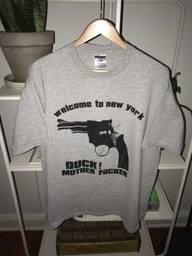 Vintage Vintage New York Gun Duck Mother Tee Shirt - image 1