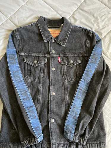 Levi's × Vintage Black Levi’s Denim Trucker Jacket - image 1