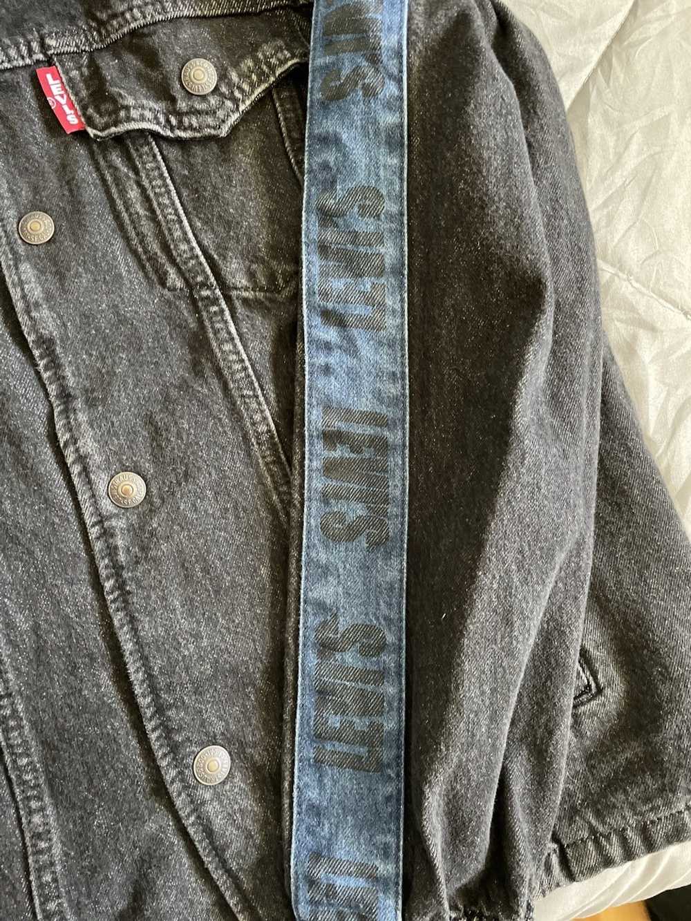 Levi's × Vintage Black Levi’s Denim Trucker Jacket - image 4