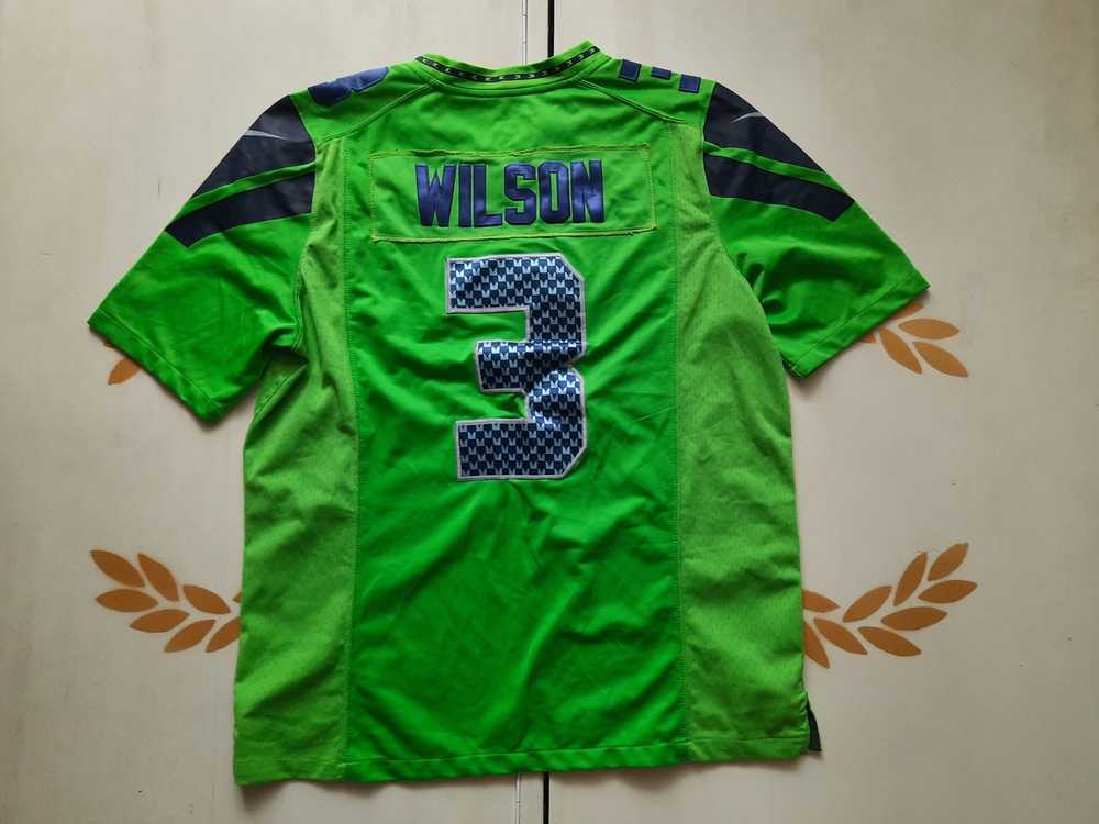 Jersey × NFL × Nike SEATTLE SEAHAWKS RUSSELL WILS… - image 10