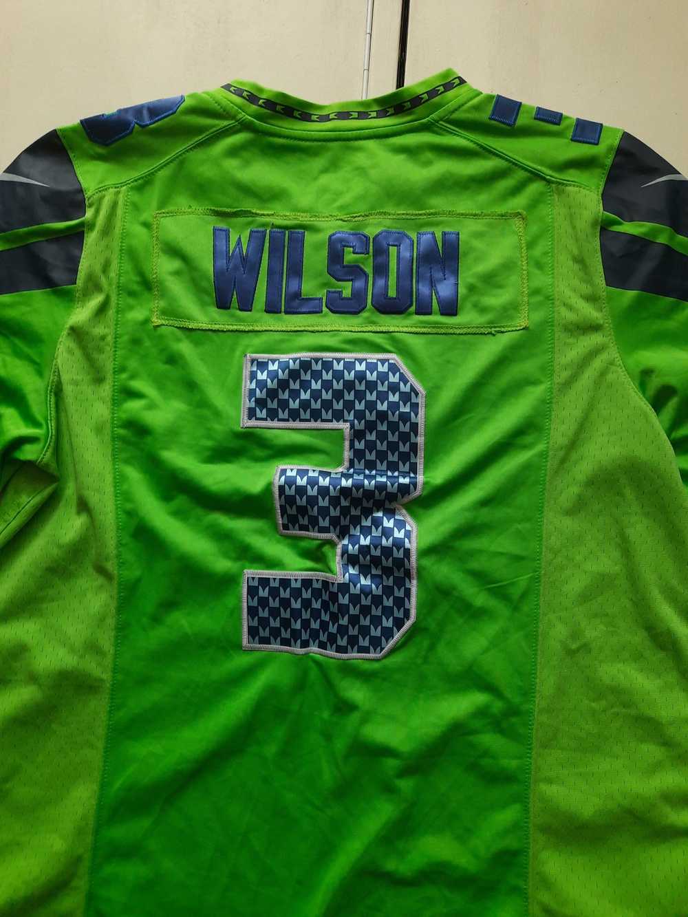 Jersey × NFL × Nike SEATTLE SEAHAWKS RUSSELL WILS… - image 11