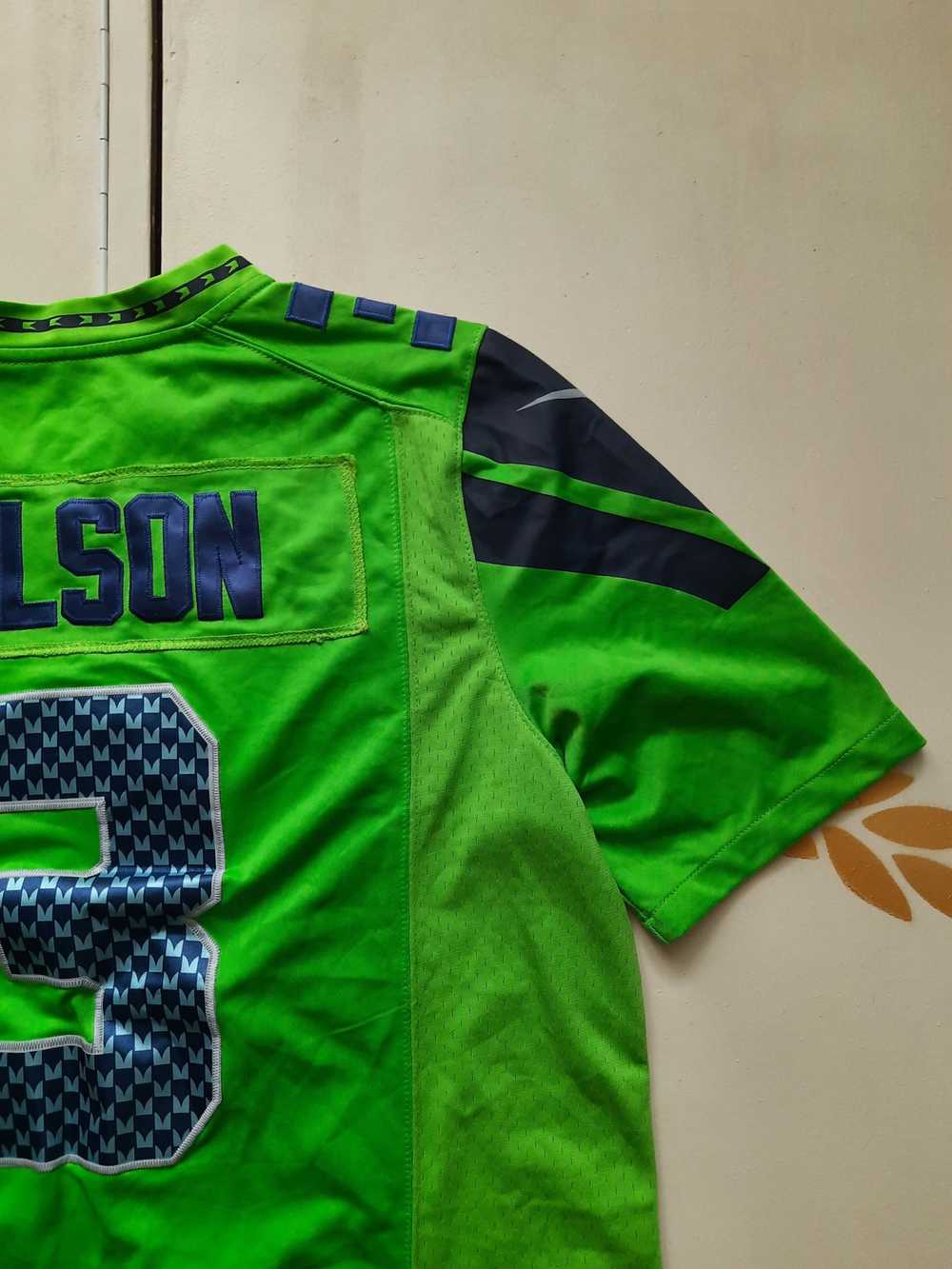 Jersey × NFL × Nike SEATTLE SEAHAWKS RUSSELL WILS… - image 12