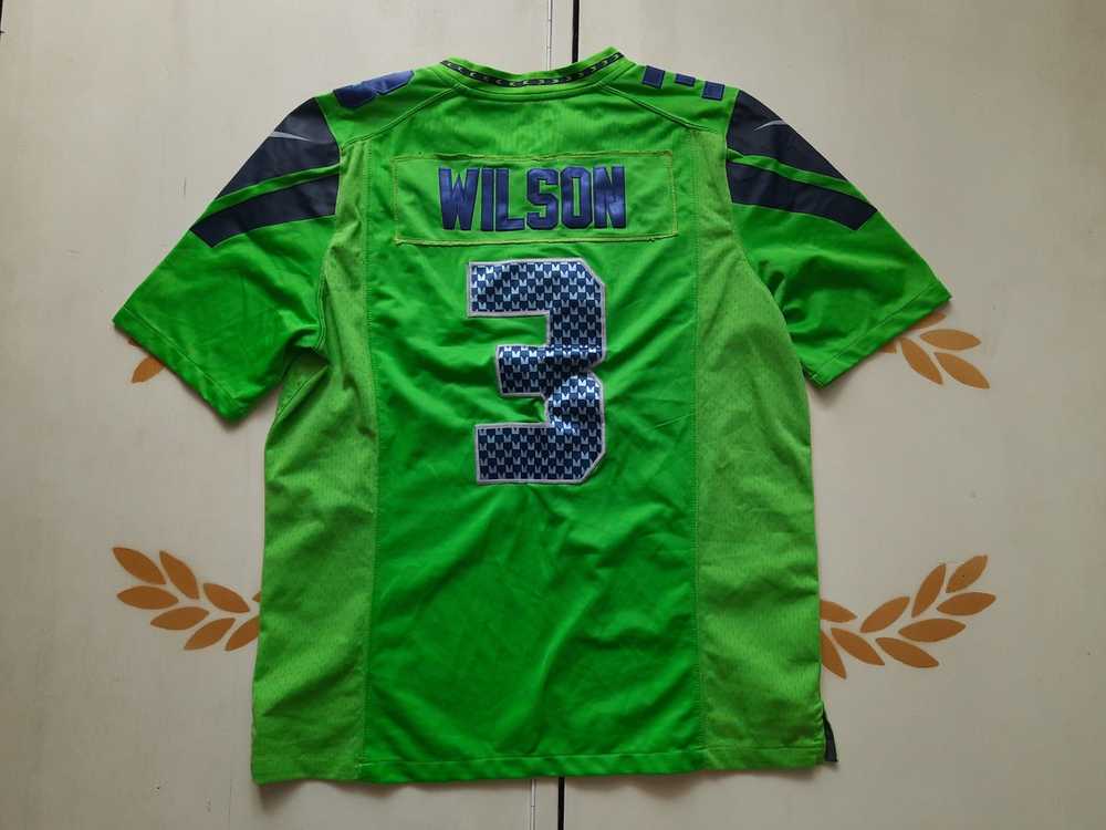 Jersey × NFL × Nike SEATTLE SEAHAWKS RUSSELL WILS… - image 9