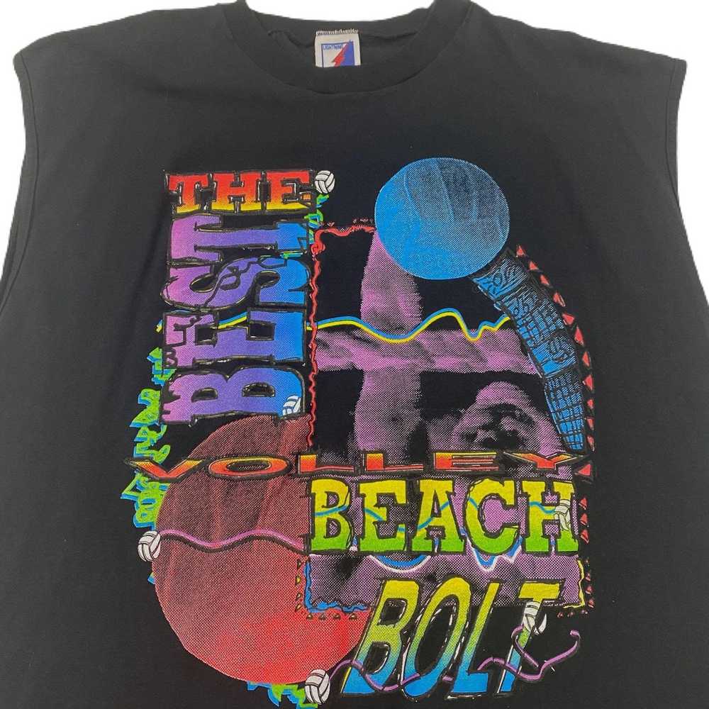 Vintage Bolt Beach Volleyball Tank XXL - image 3