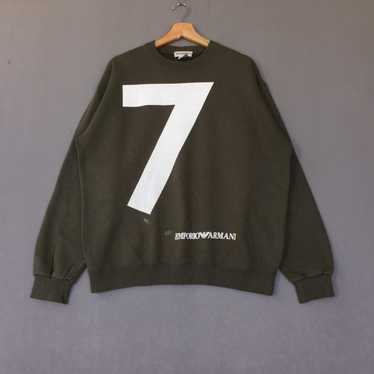 Sweatshirts & Sweaters Giorgio Armani - Logo-print raglan sweatshirt -  3RSM67SJPHZUBWZ