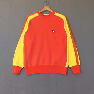 Fila × Japanese Brand × Vintage Fila Sweatshirt p… - image 1