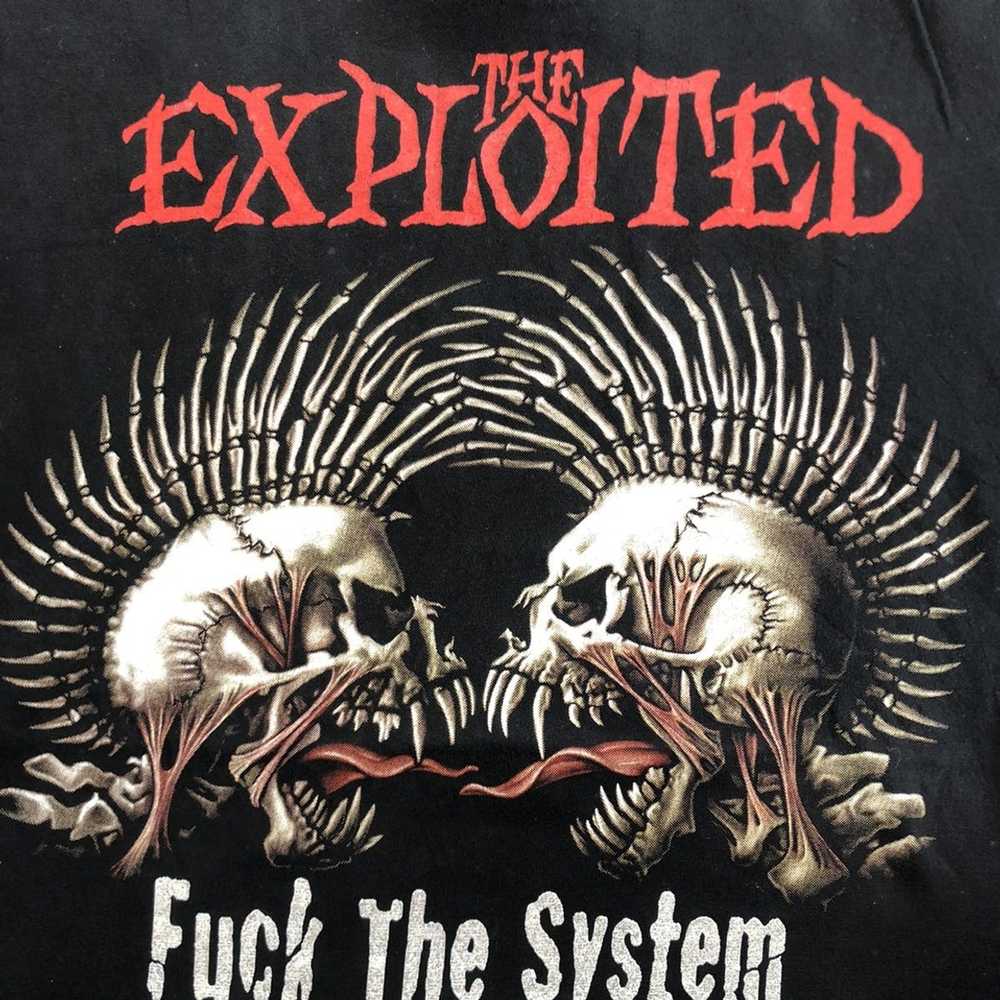 Band Tees × Rock T Shirt × Vintage The Exploited … - image 5