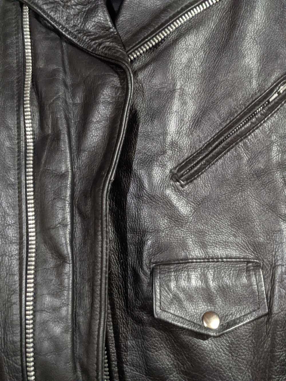 Vintage BLL Heavy Leather Cruiser Jacket - image 1
