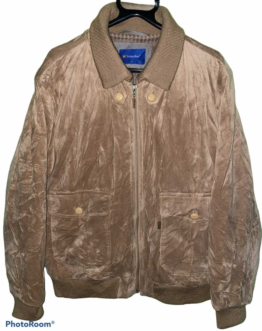 Golden Bear Golden bear bombers jacket soft wool - image 1