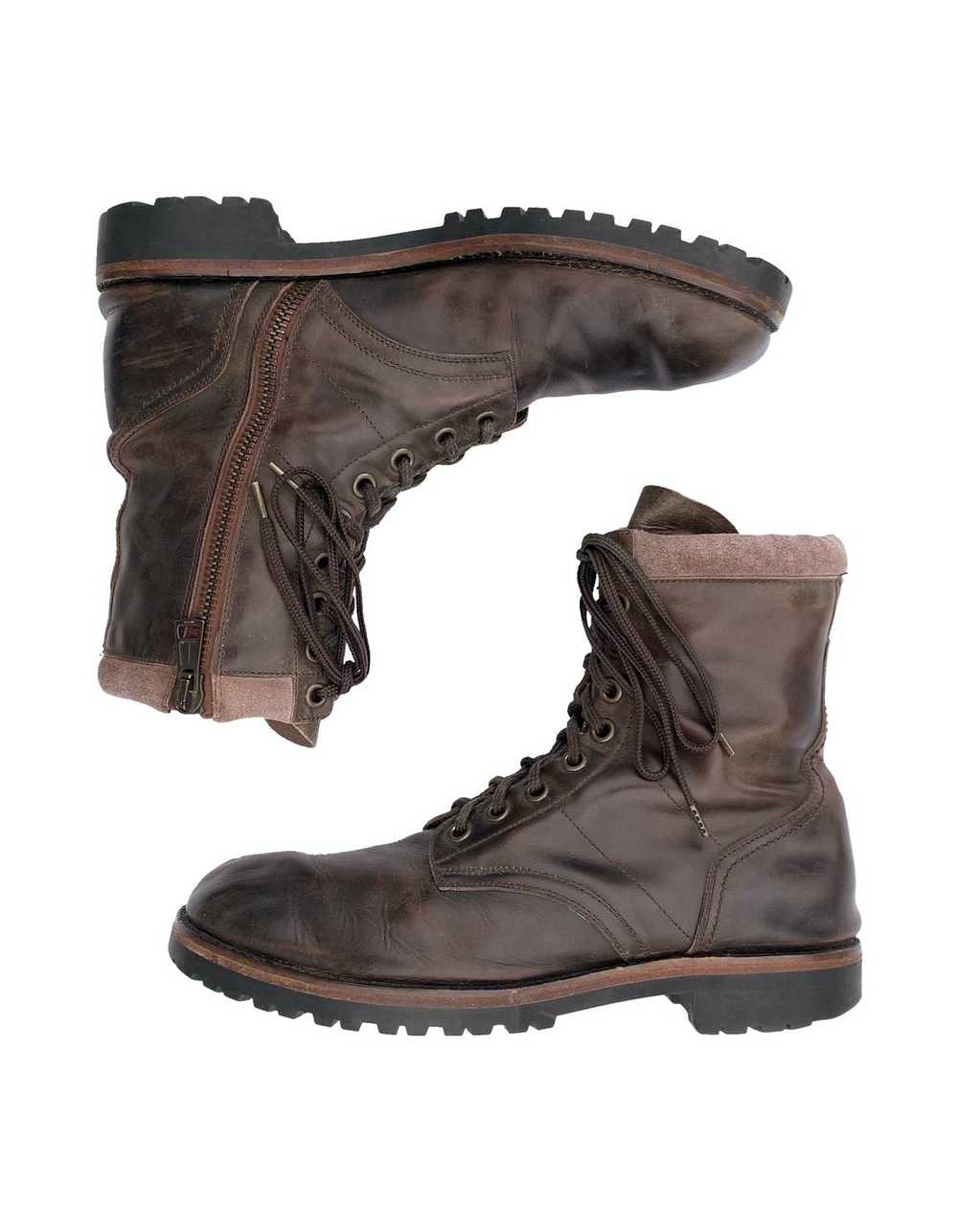 Number (N)ine F/W 2008 Combat Boots - image 1
