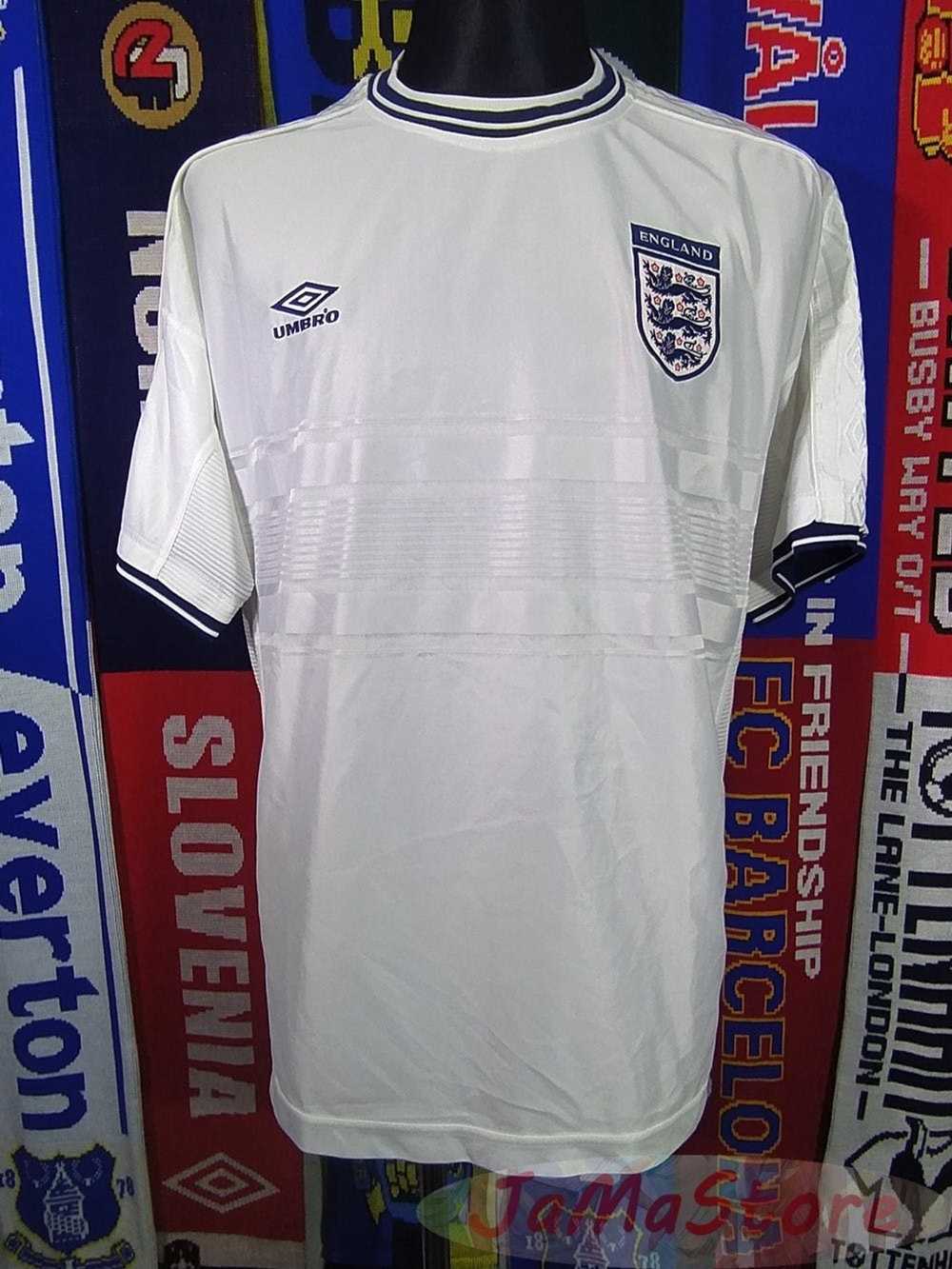 Soccer Jersey × Umbro ENGLAND NATIONAL TEAM 1999/… - image 1