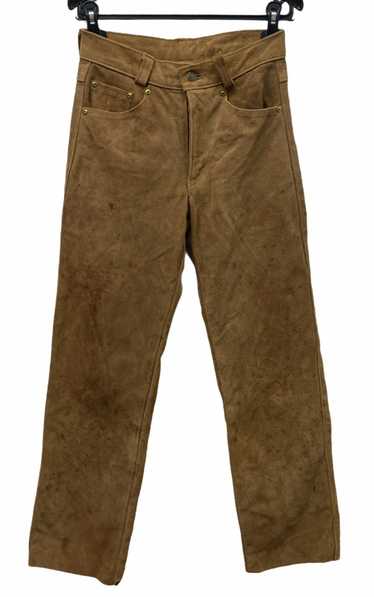 schott USA製 suède leather pants 28 ideal Leather Pants 601P