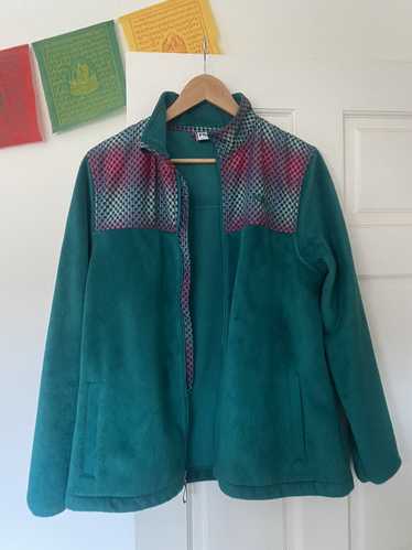 Fila Vintage 80s Fila Sport Turquoise Jacket