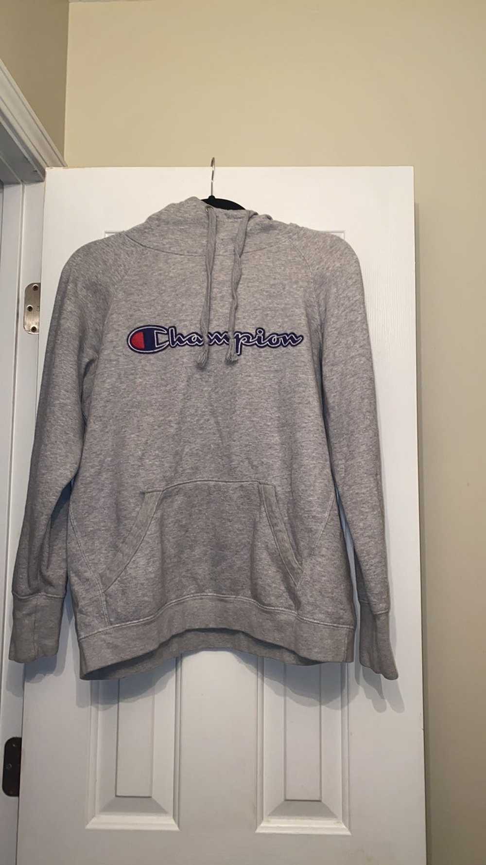 Champion Grey Champion hoodie - image 2