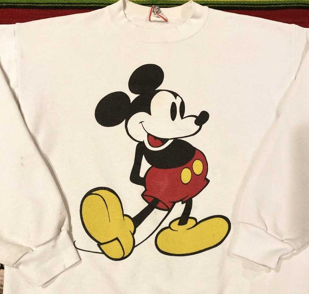 Disney × Mickey Mouse Mickey Mouse Tan Crewneck - image 2