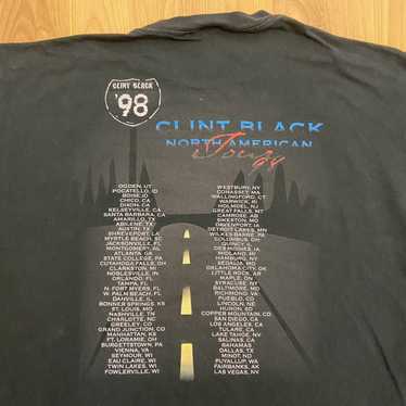 Tour Tee × Vintage Vintage Clint Black 1998 North… - image 1