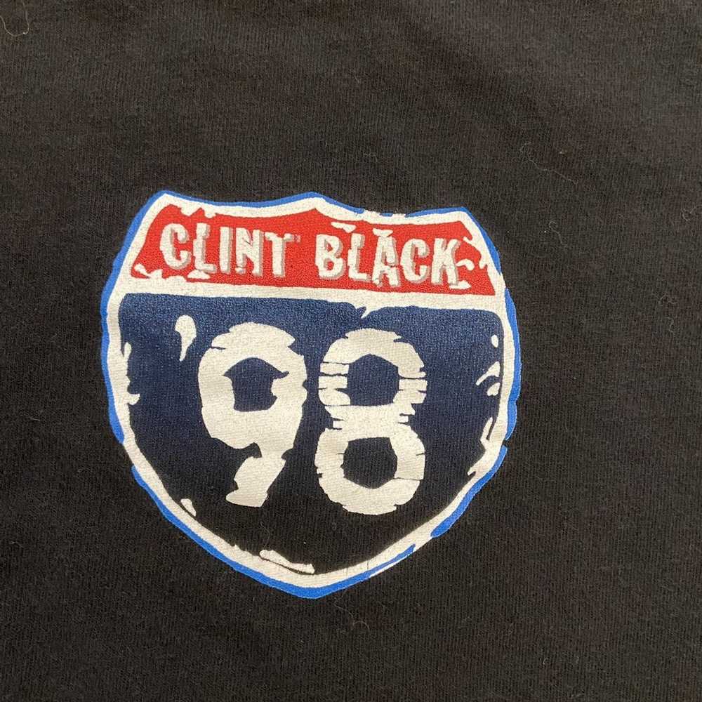 Tour Tee × Vintage Vintage Clint Black 1998 North… - image 6