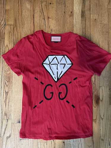 Gucci Gucci Ghost diamond tshirt