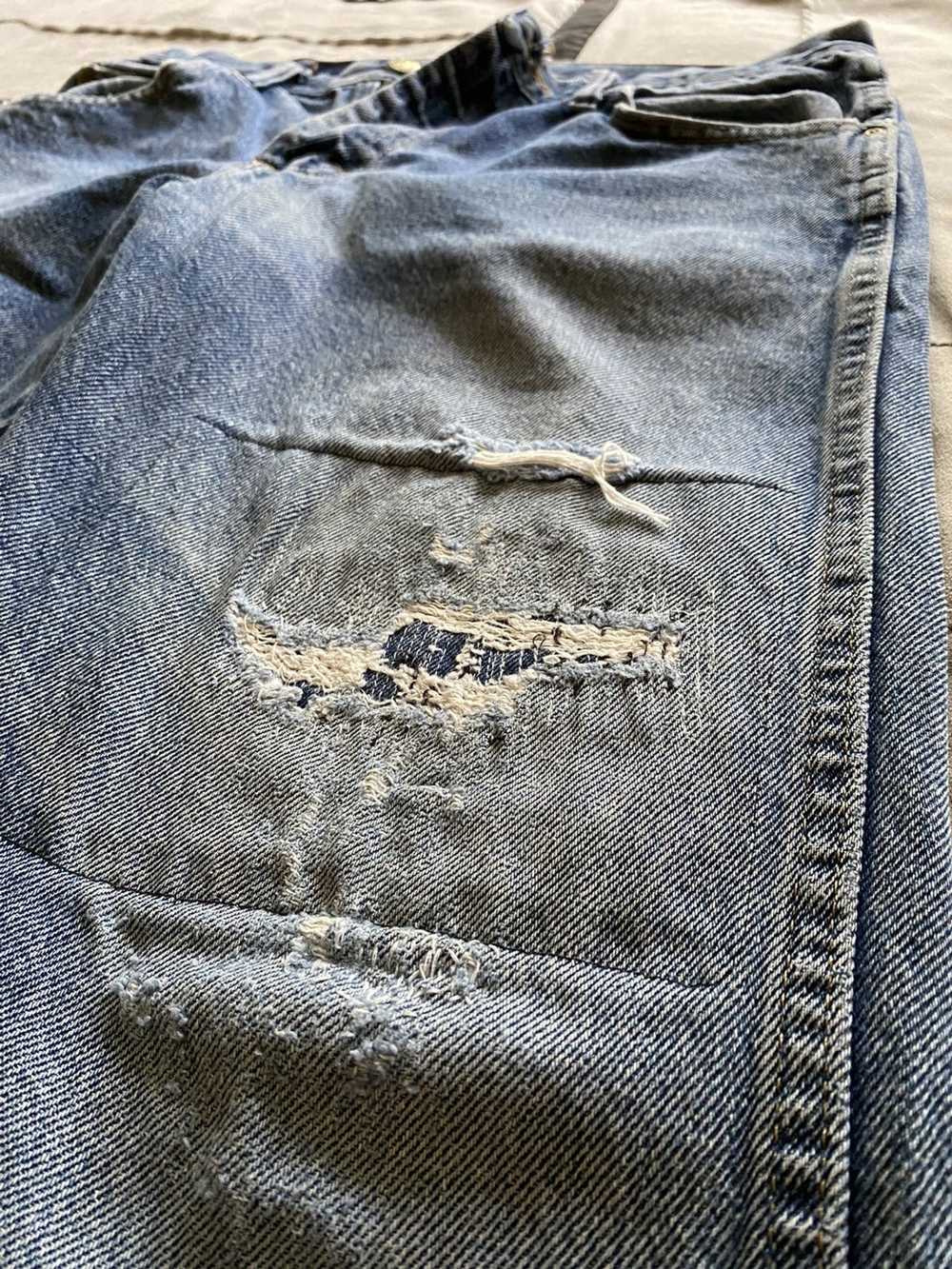 Wrangler Custom Wrangler Patchwork Denim Jeans - image 4