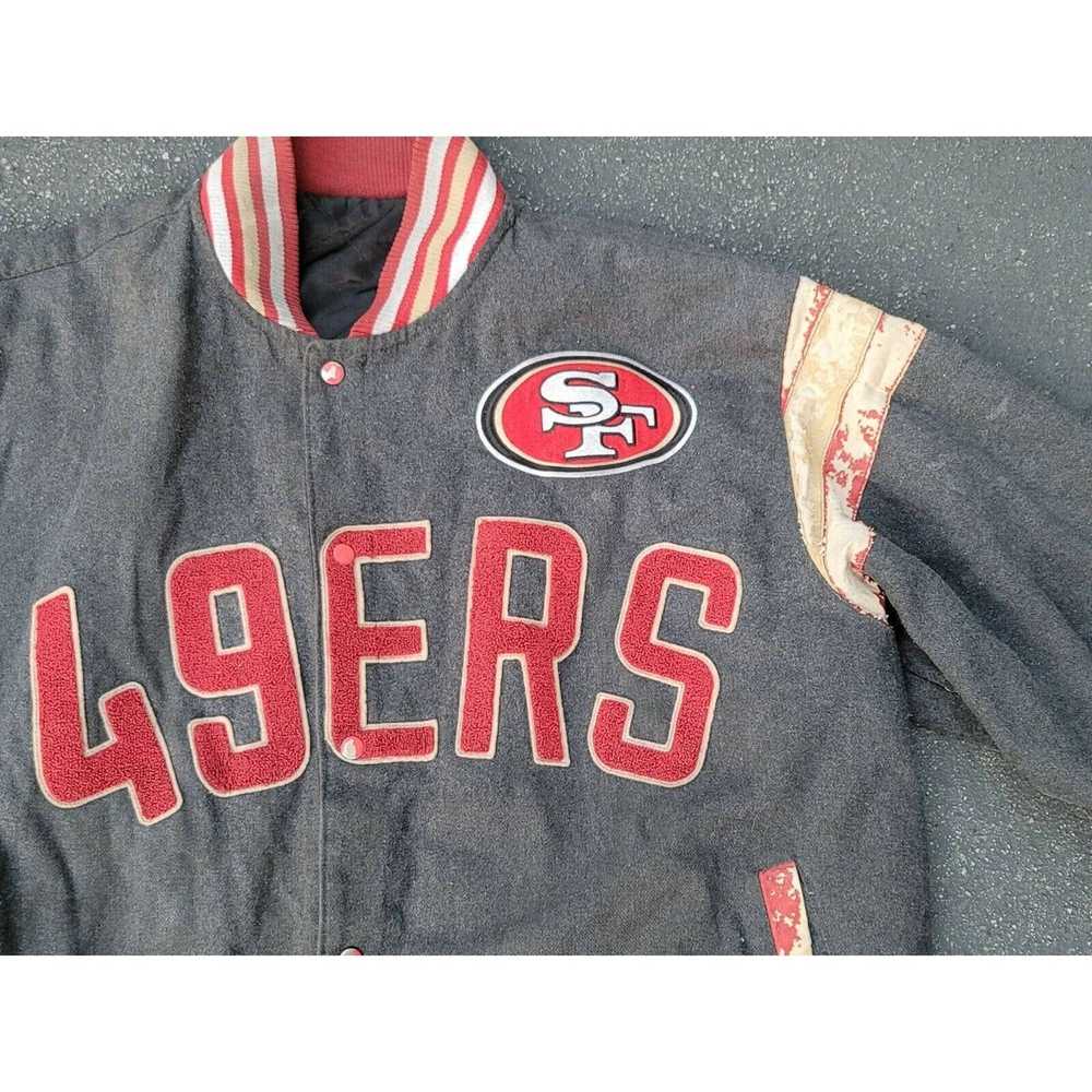 G Iii Vtg San Francisco 49ers Reversible Jacket N… - image 3