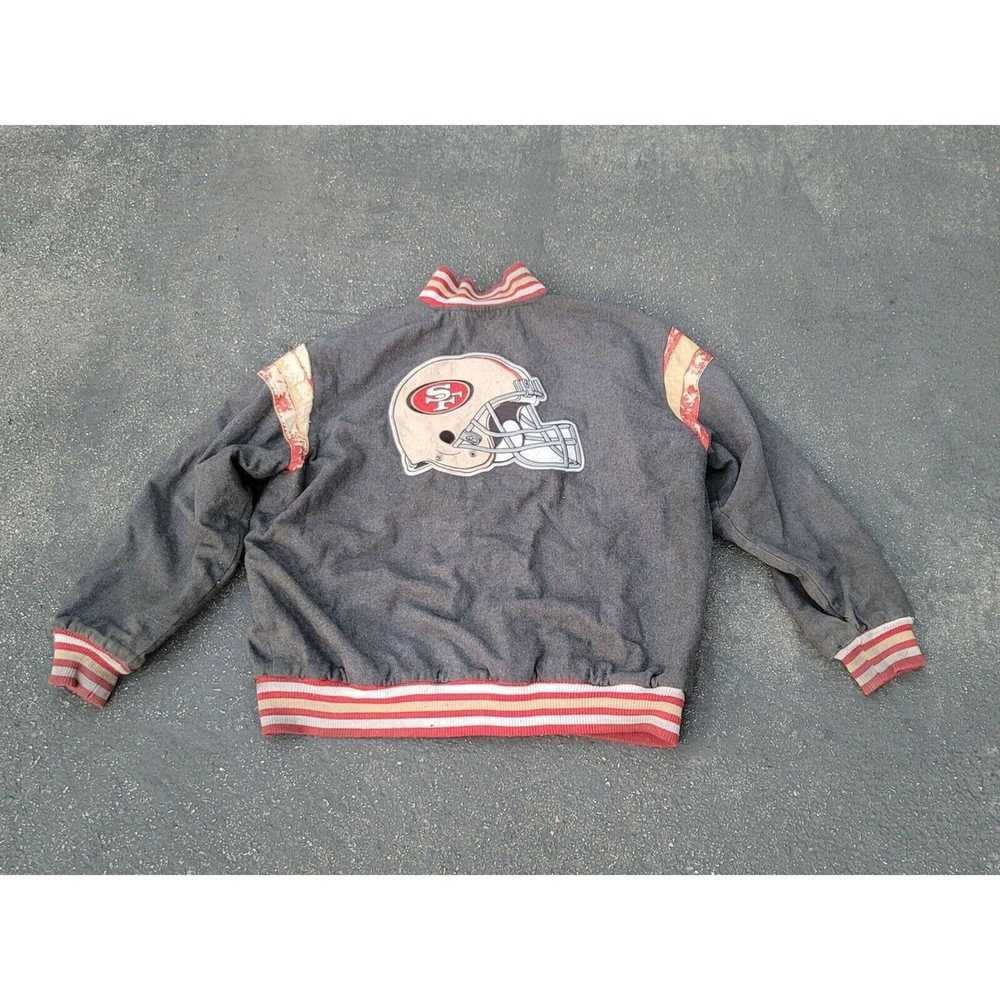 G Iii Vtg San Francisco 49ers Reversible Jacket N… - image 5