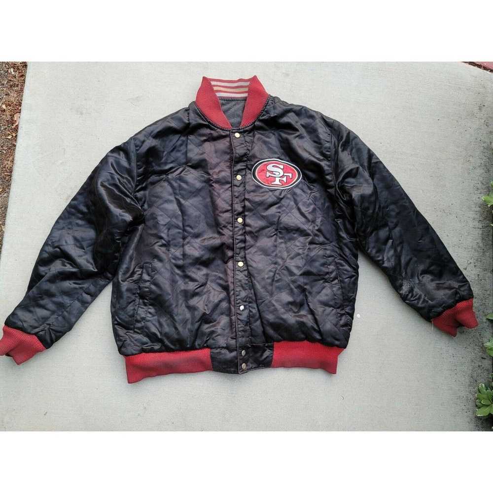 G Iii Vtg San Francisco 49ers Reversible Jacket N… - image 7