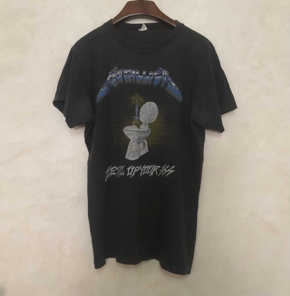 Band Tees × Metallica × Very Rare 1985 Metallica … - image 1