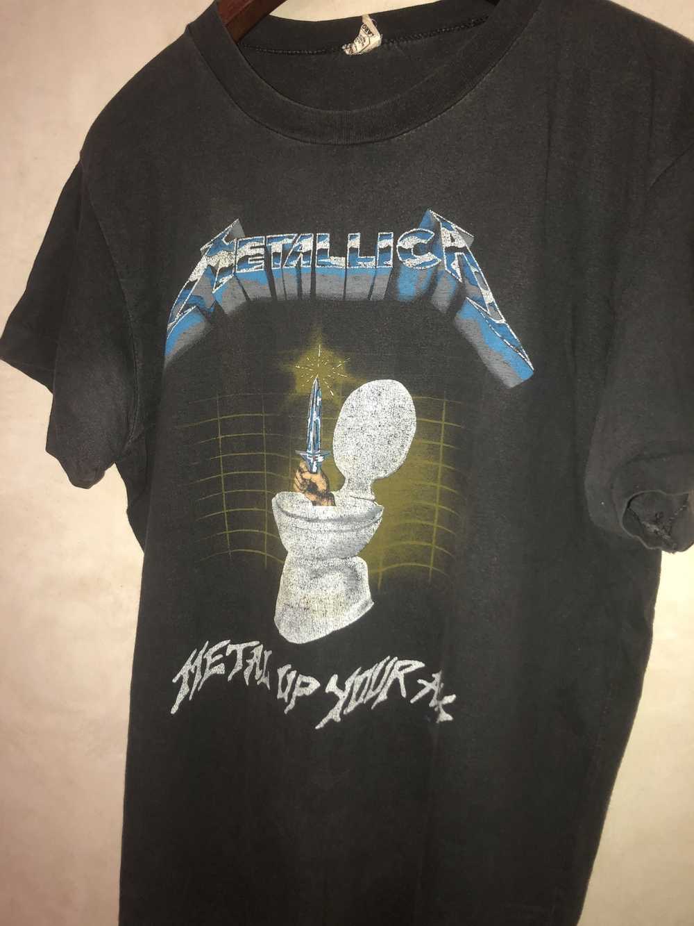 Band Tees × Metallica × Very Rare 1985 Metallica … - image 2