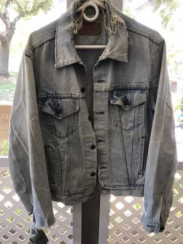 Levi's × Vintage 70s/80s distressed denim jacket