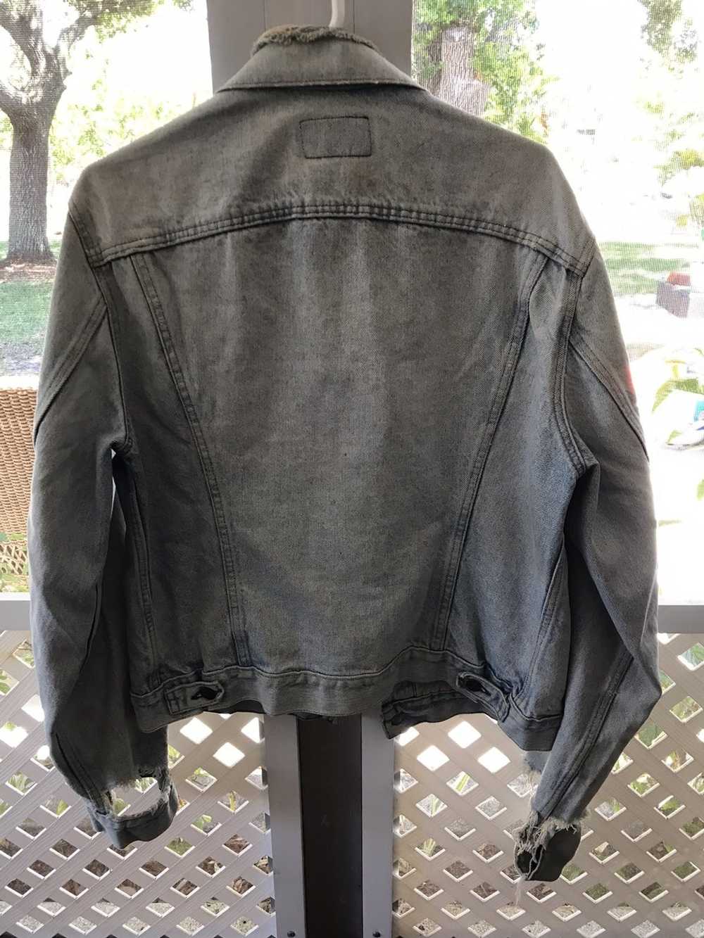 Levi's × Vintage 70s/80s distressed denim jacket - image 4
