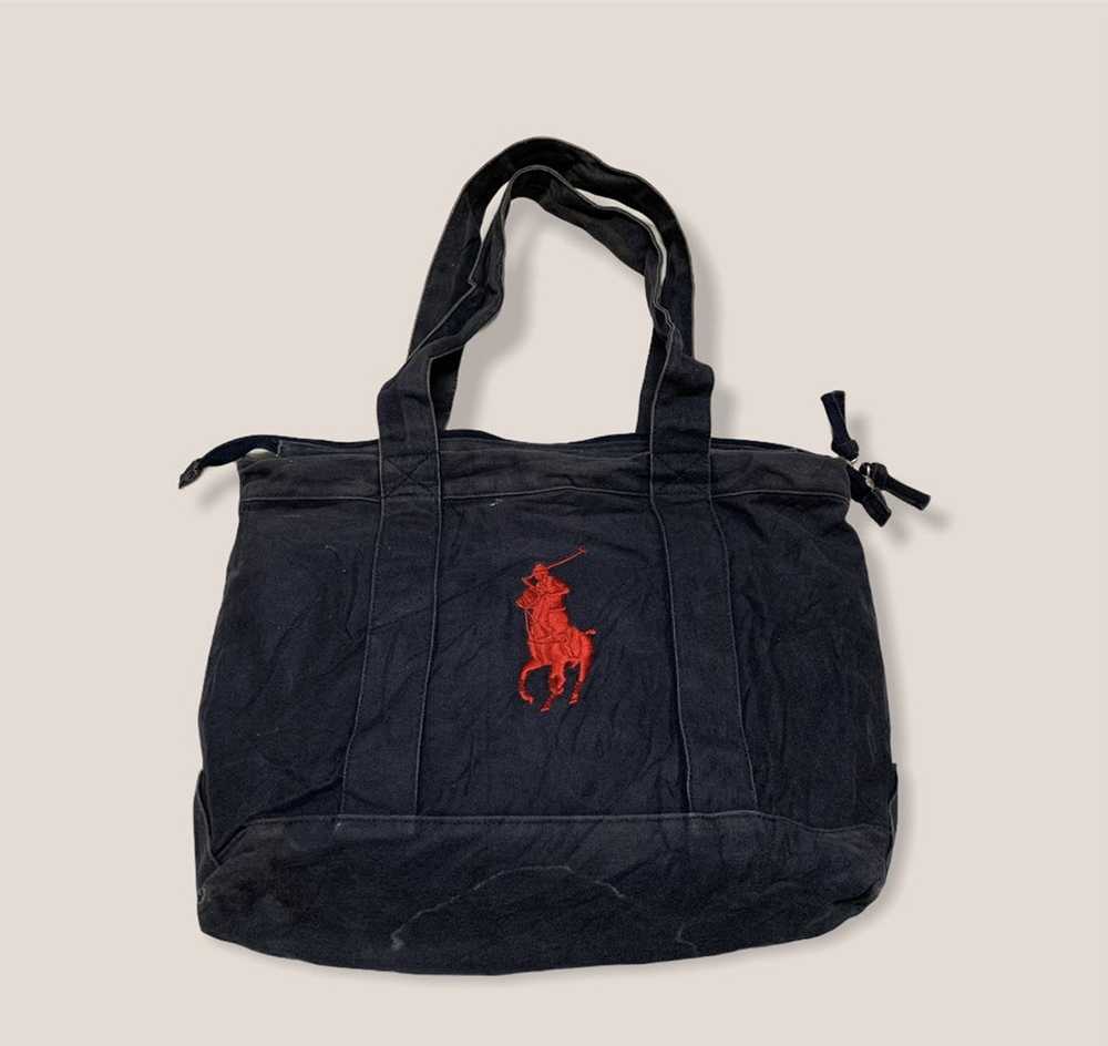 Bag × Ralph Lauren Vintage Ralph Lauren Top Bag -… - image 1