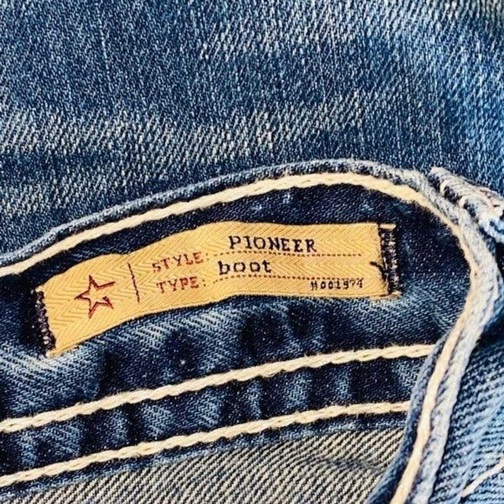 Big Star Big Star Pioneer Boot Jeans Abrasions 34… - image 9