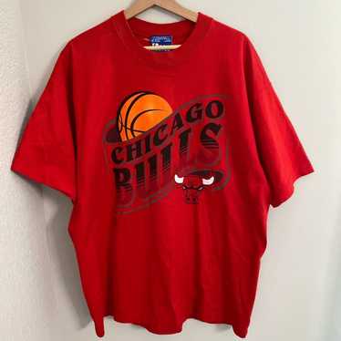 DregsThreads Michael Jordan Chicago Bulls Hoodie | Vintage 90s Basketball Sports NBA Red Vtg